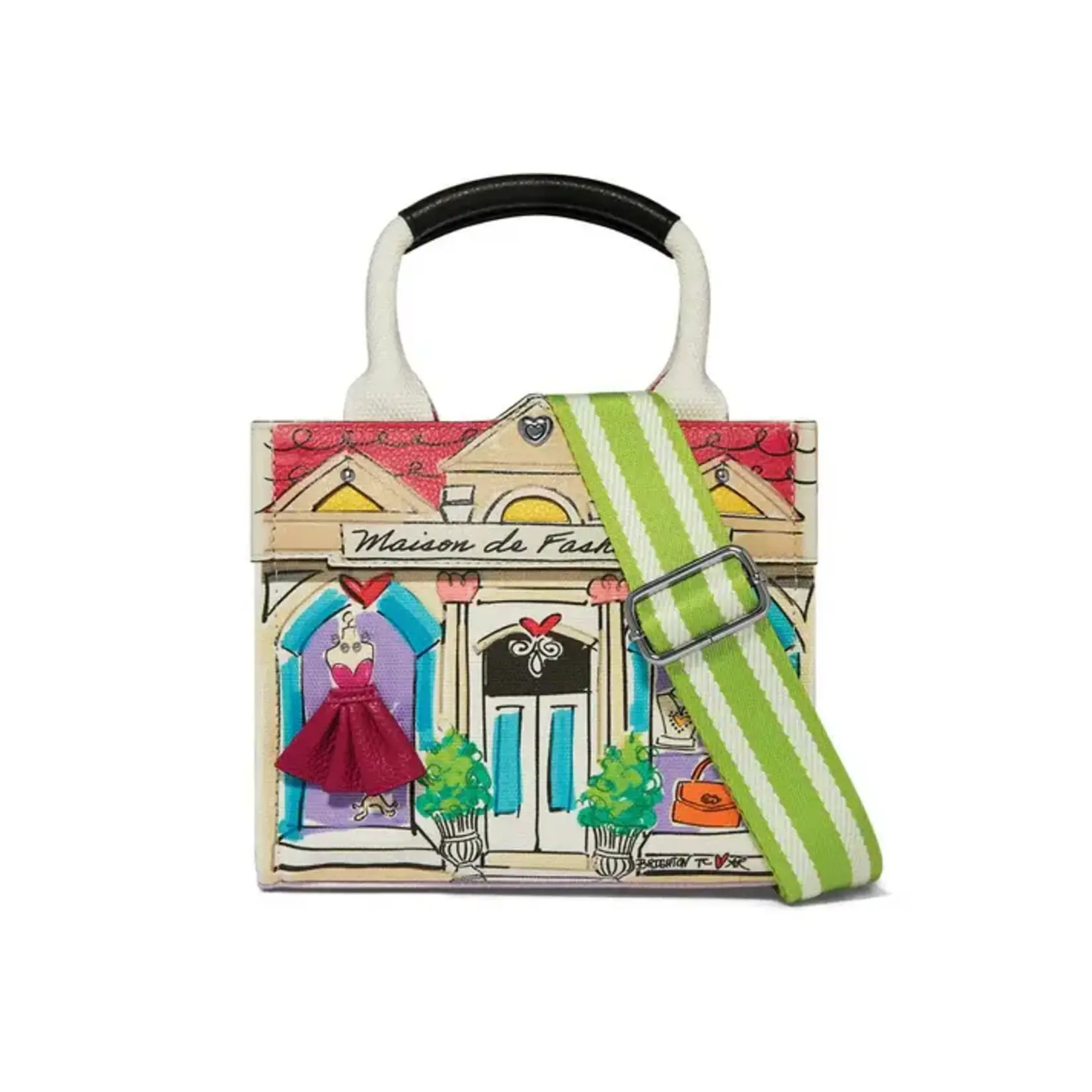 Brighton Fashionista Wanderlust Mini Canvas Tote