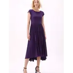 Ellyndale Pleated Dress w/Cupsleeves Violet OS