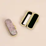 Cathayana Cherry Blossom Lipstick Case/Holder in Grey/Pink