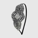 Babeyond Embellished Rhinestone Beaded Headband