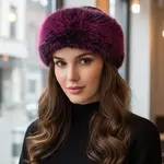 Sensibling Elegant Faux Fur Headband Earmuff DkPink