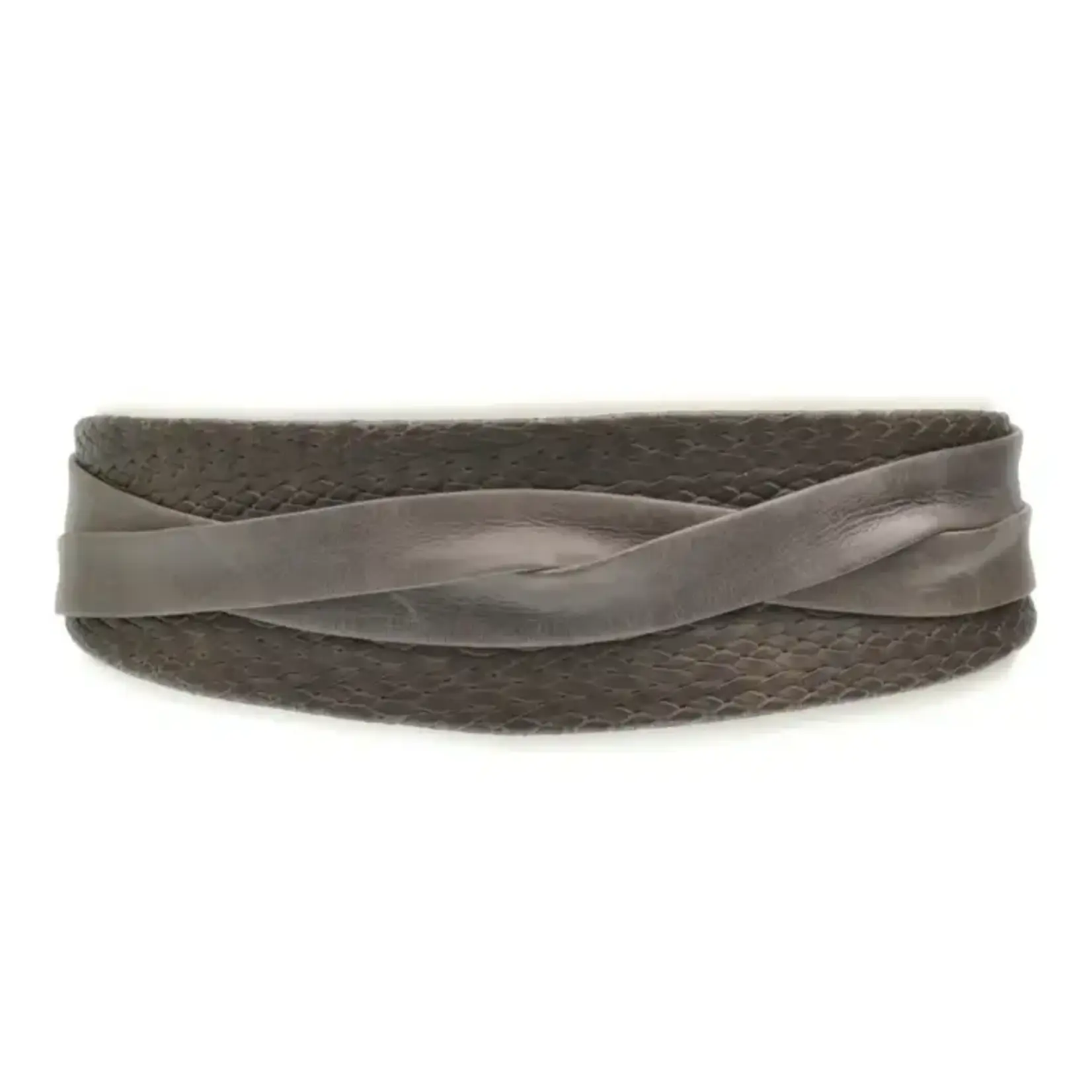 ADA Original Leather Wrap Belt in Chocolate
