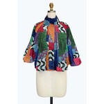 Damee Mixed Art Balloon SLV Full Zip Jkt, Multi