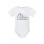 Onesie - "I'll Take A Bottle of the House White" White