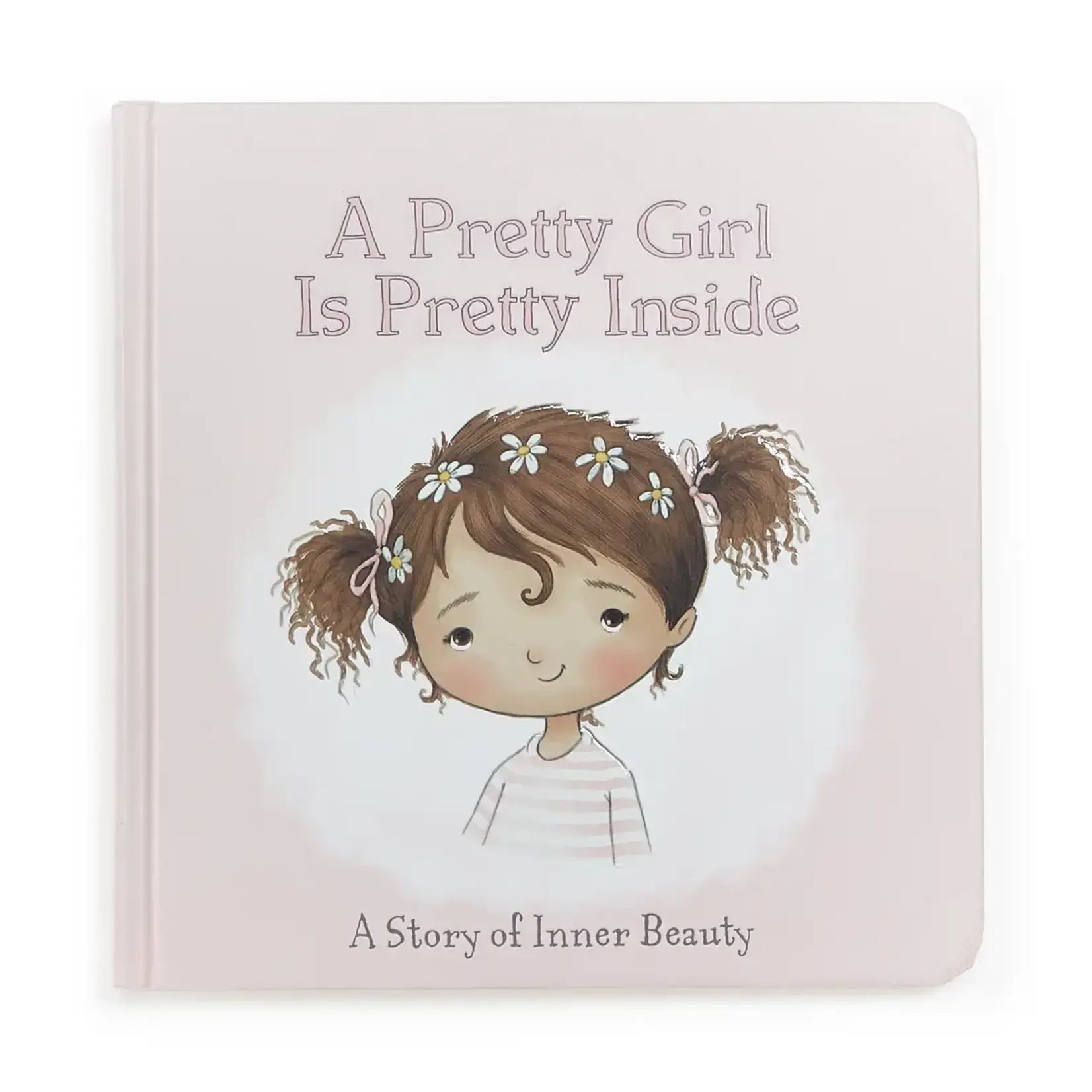 Bunnies By  Bay Pretty Girl Board Book (Brown Hair)
