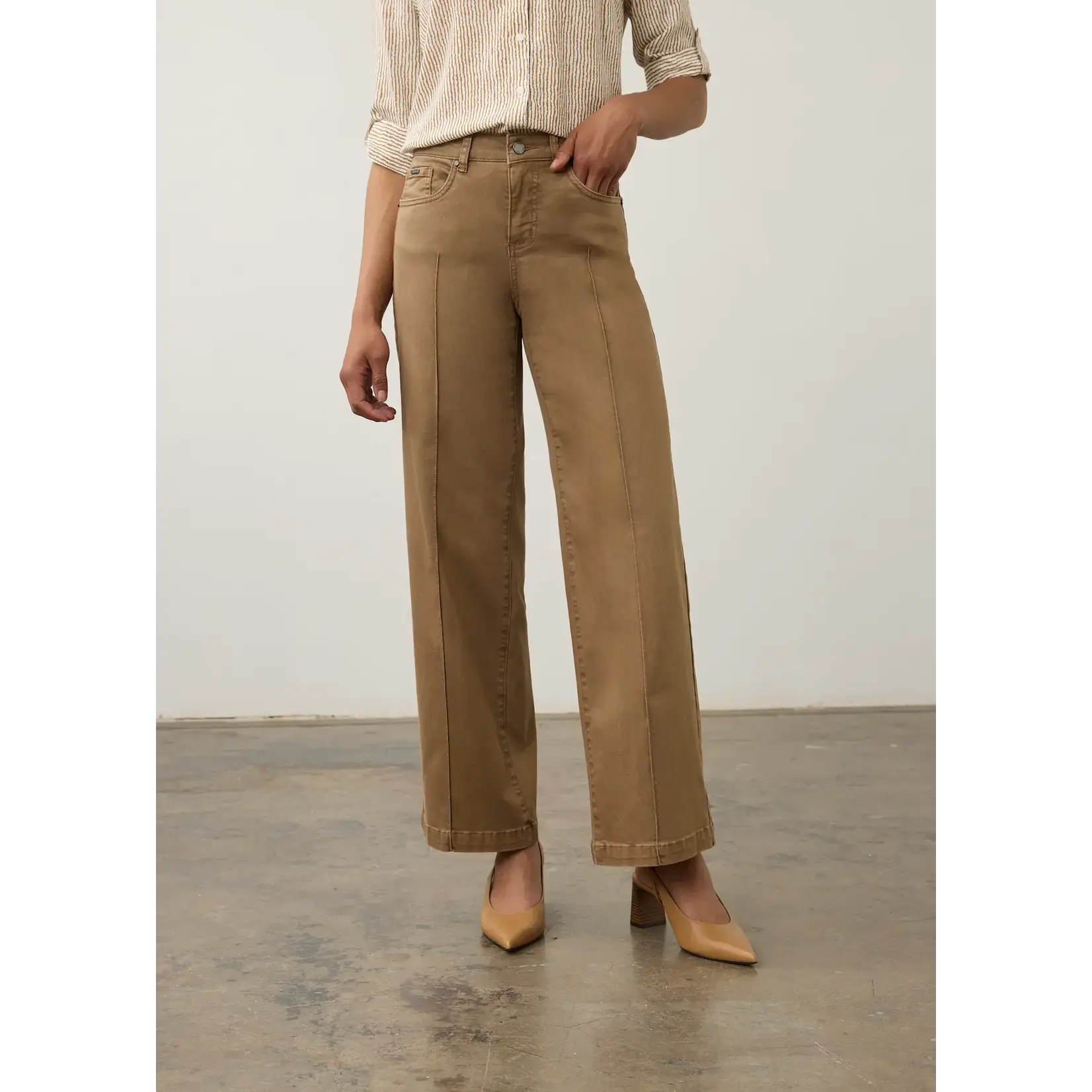 FDJ Olivia Wide Leg Maple