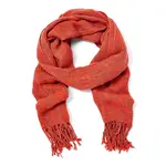 Woven Orange Scarf