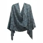 Paisley Shawl/Scarf in Dusty Teal