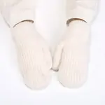 Dipped Shop Simple Padded Knit Mittens Gloves