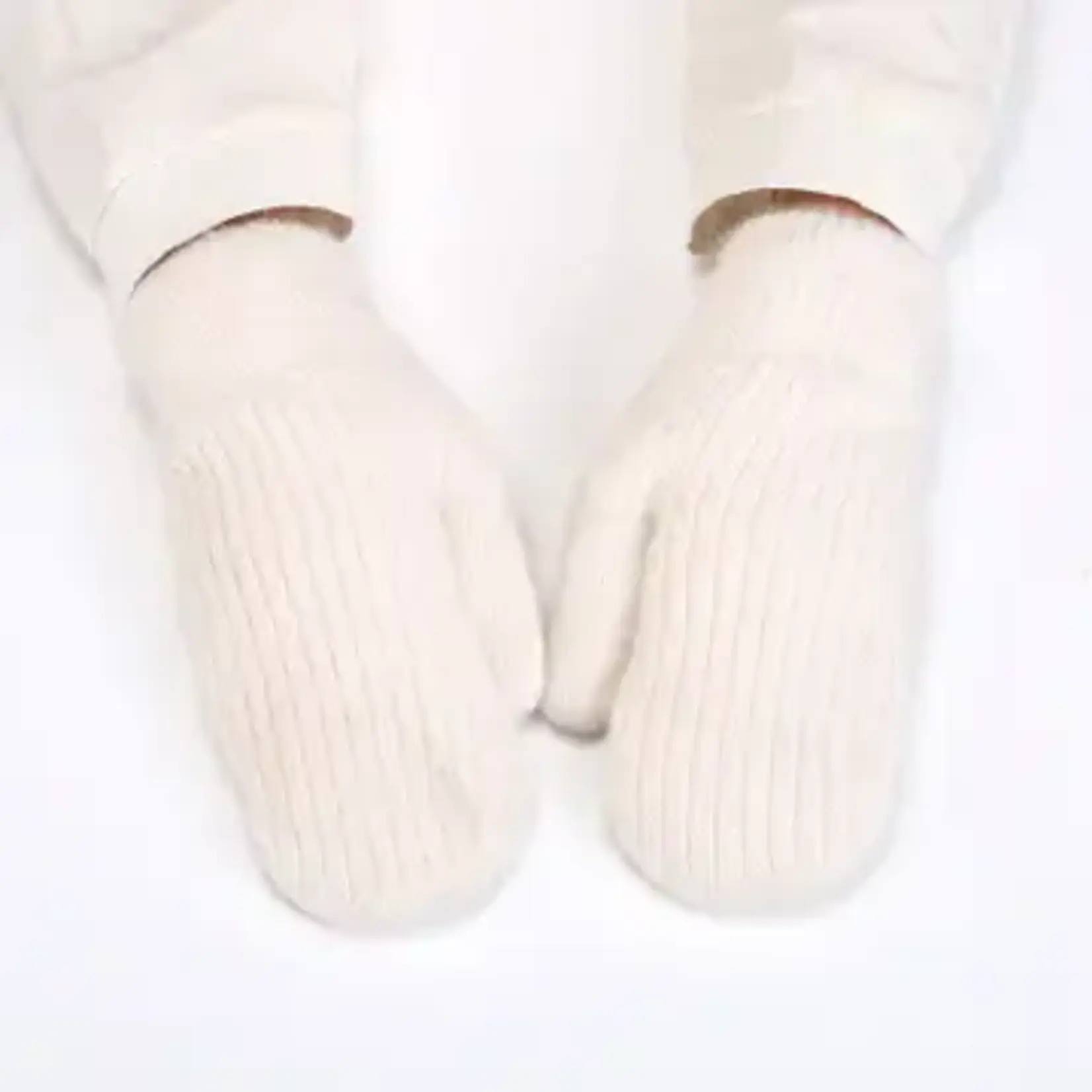 Dipped Shop Simple Padded Knit Mittens Gloves