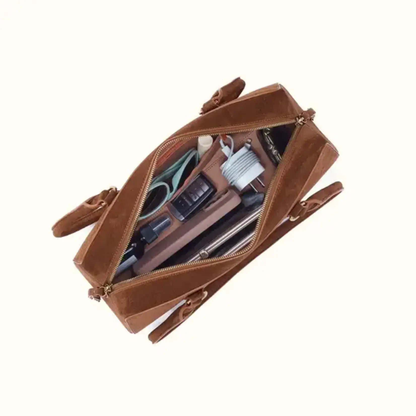 HOBO Sadie Satchel in Chocolate