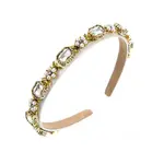 Jewels & Pearls Headband in White
