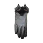 Jeanne Simmons Sleeping Fox Faux Lthr Texting Gloves Black