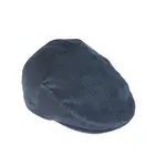 Jeanne Simmons Corduroy Flat Cap in Navy