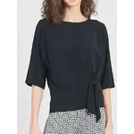 Clara Sunwoo Soft Knit Top W/Side Detail