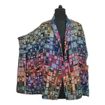 Palizar Geometric Boxxy Cardigan Jacket