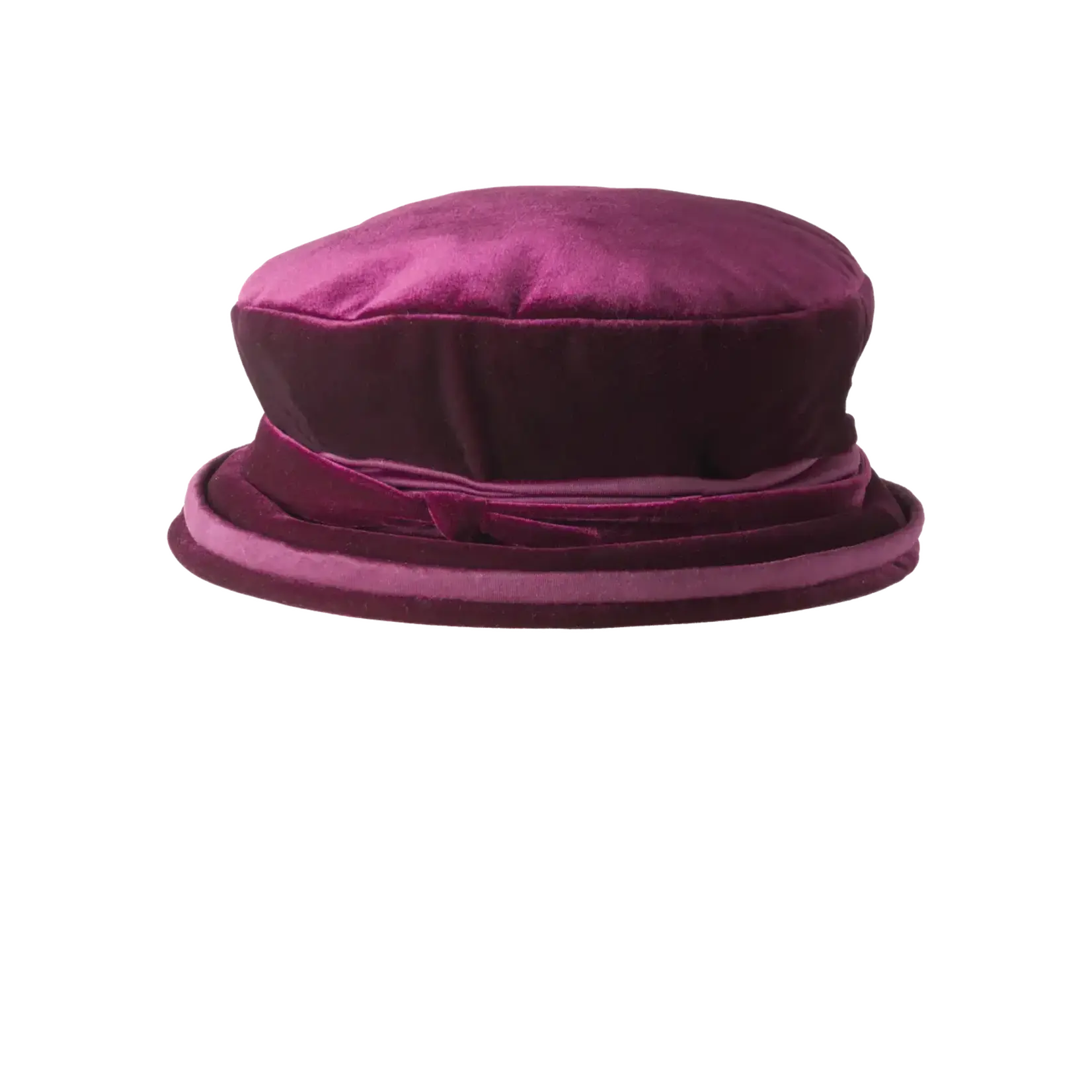 Burgundy Velvet Tam
