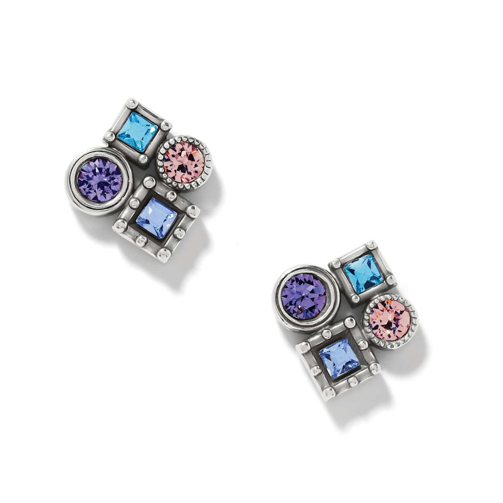 Brighton Halo Nova Cluster Post Earrings