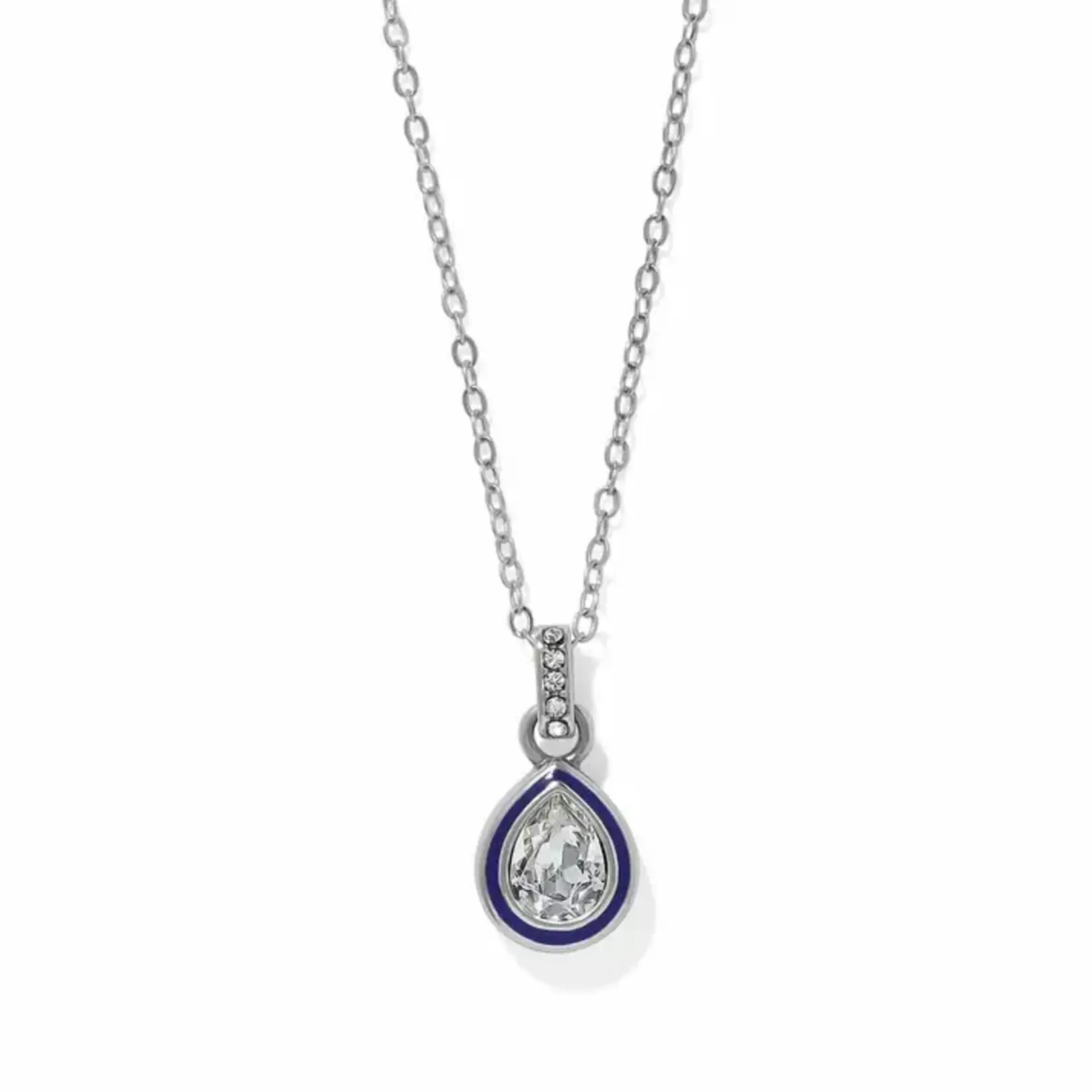 Brighton Halo Gemma Petite Teardrop Necklace