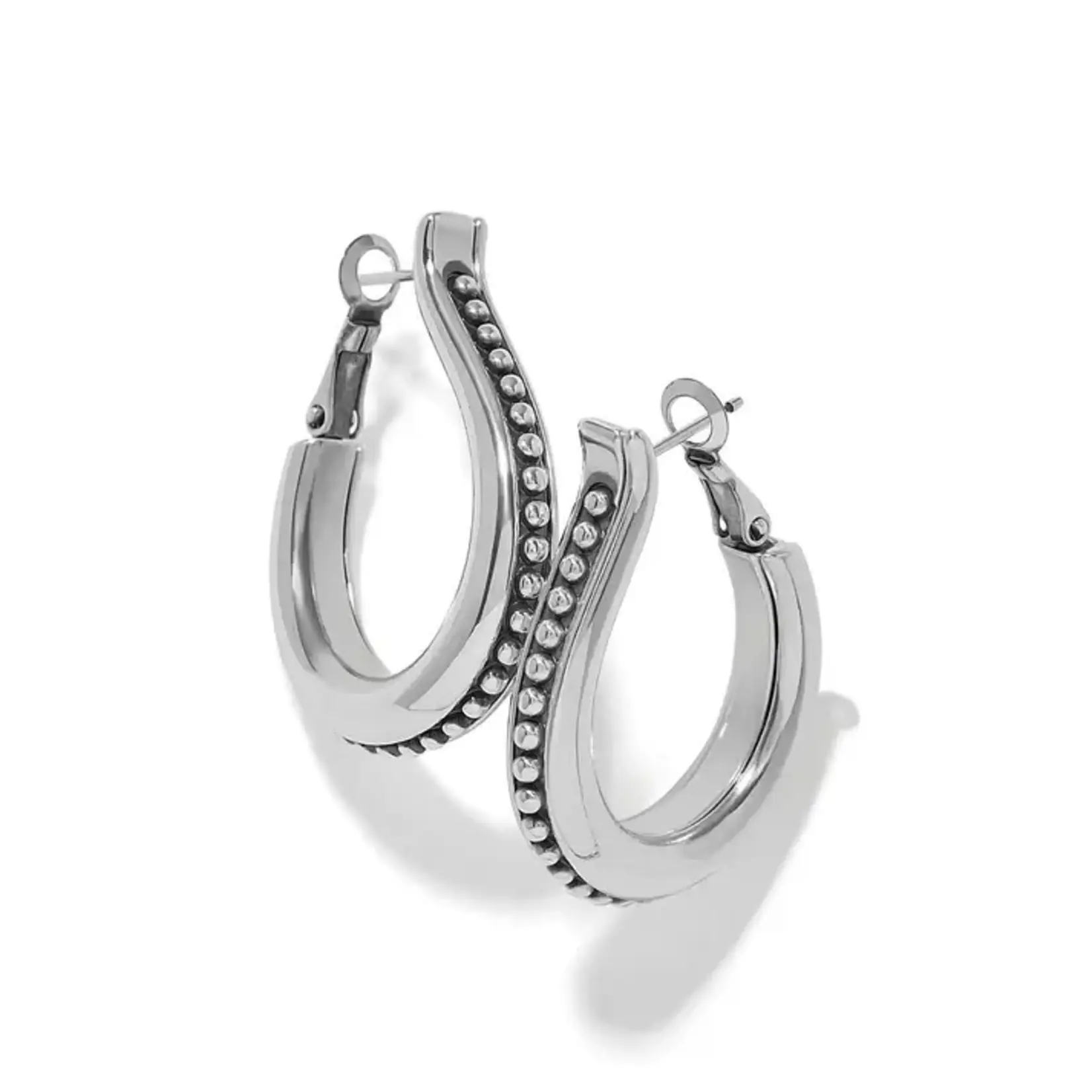 Brighton Pretty Tough Arch Bold Hoop Earrings