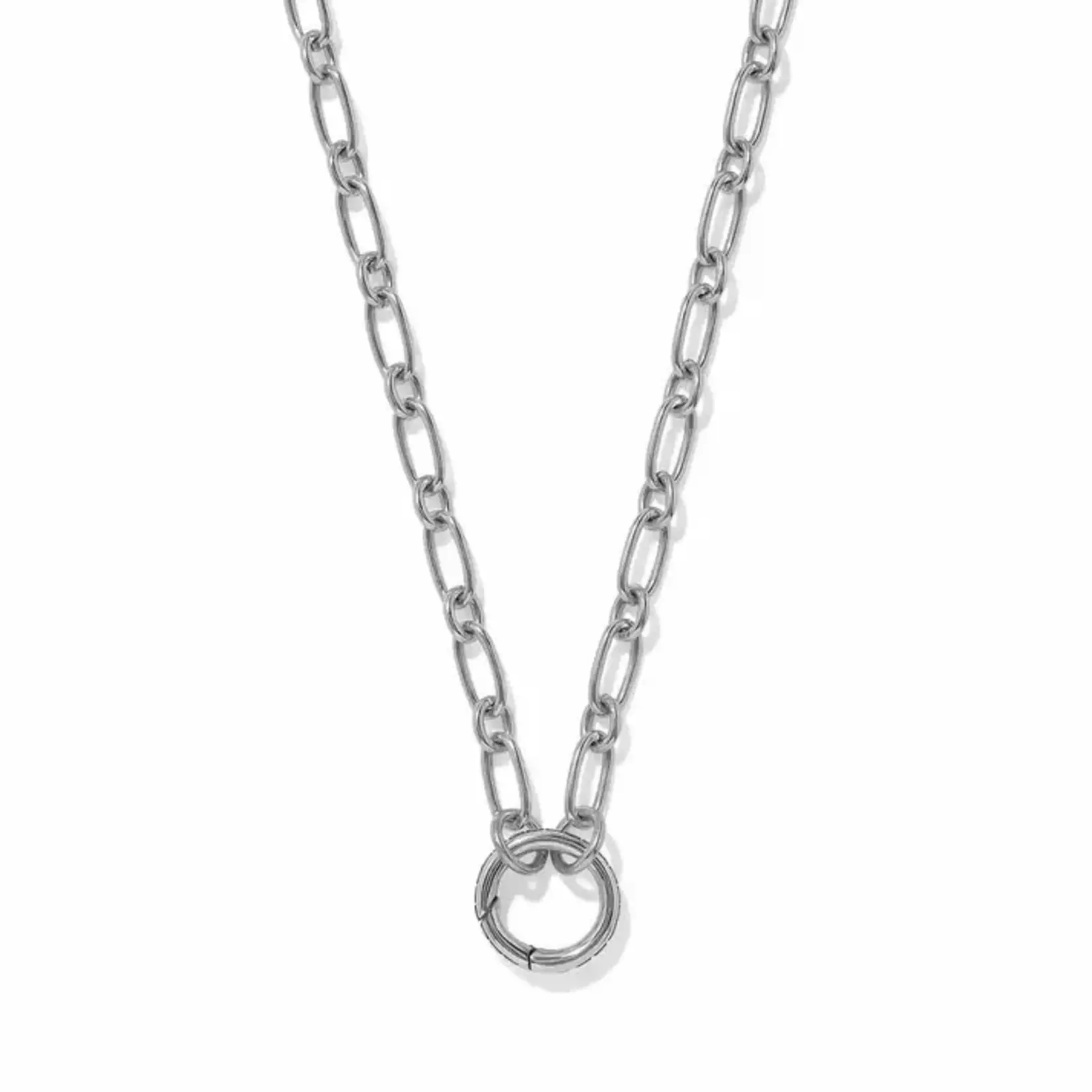 Brighton Isadora Dot Link Open Charm Ring Necklace