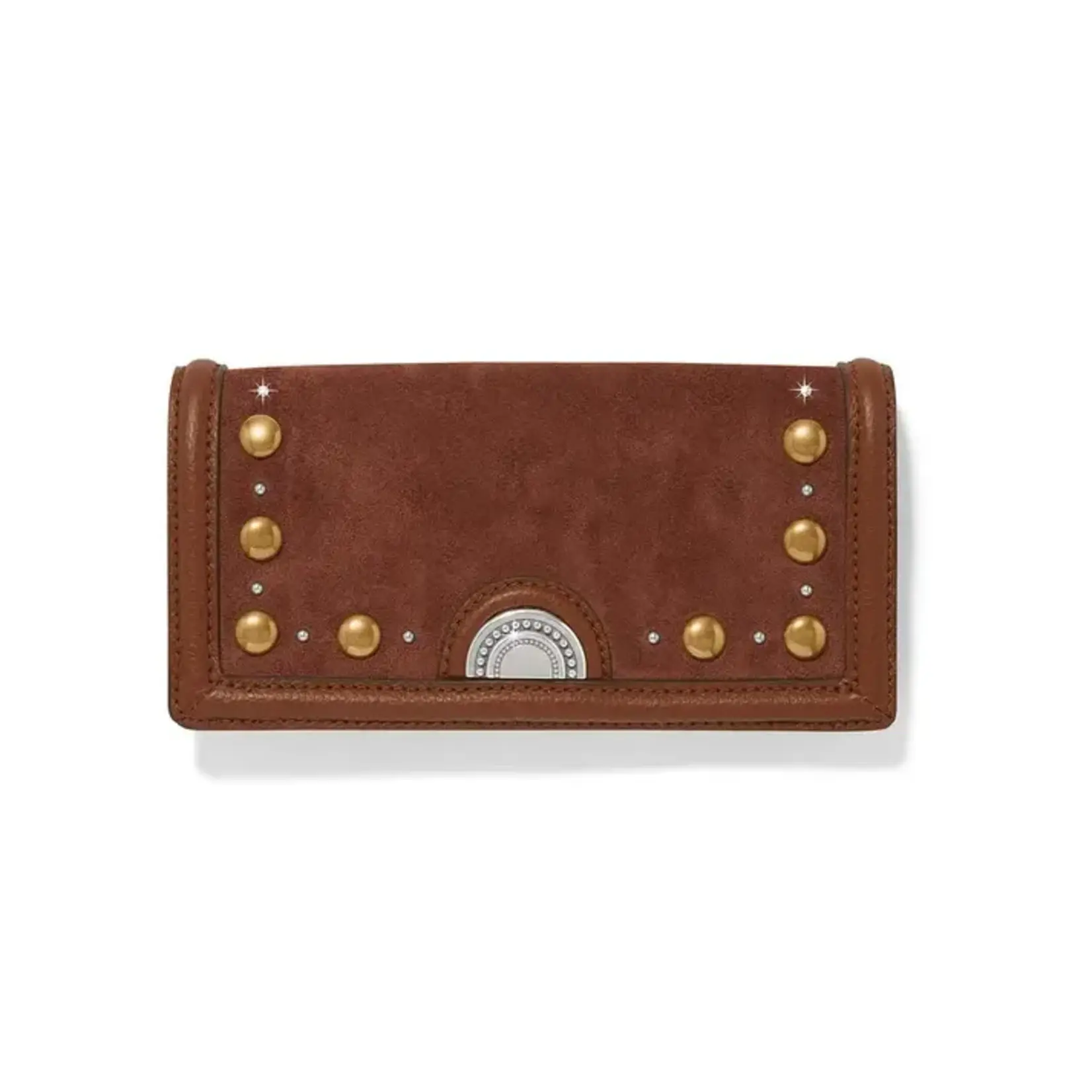 Brighton Pretty Tough Fusion Suede Slim Folio