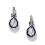 Brighton Halo Gemma Petite Teardrop Post Drop Earrings