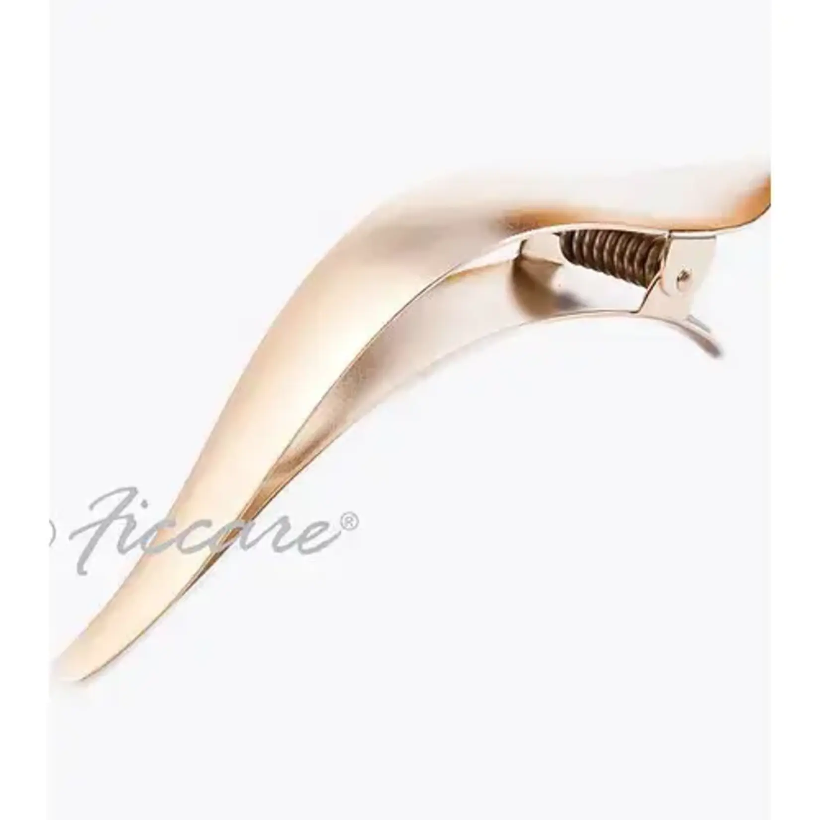 Ficcare Maximas Matte Clip Gold Small 3.5”