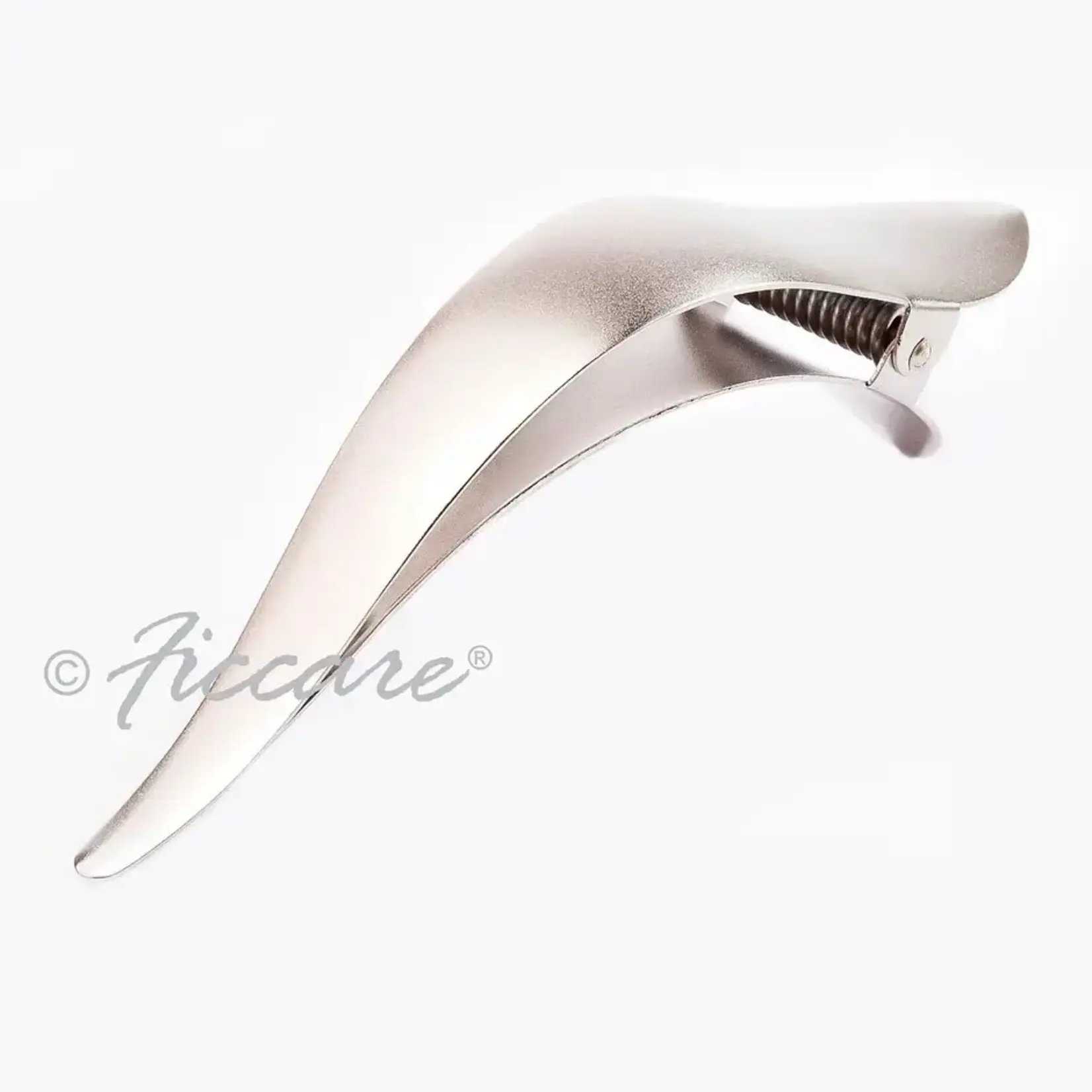Ficcare Maximas Matte Clip Silver Large 5”