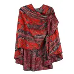 Cashmere Shawl w/ Pull Thru Shoulder Tab-76