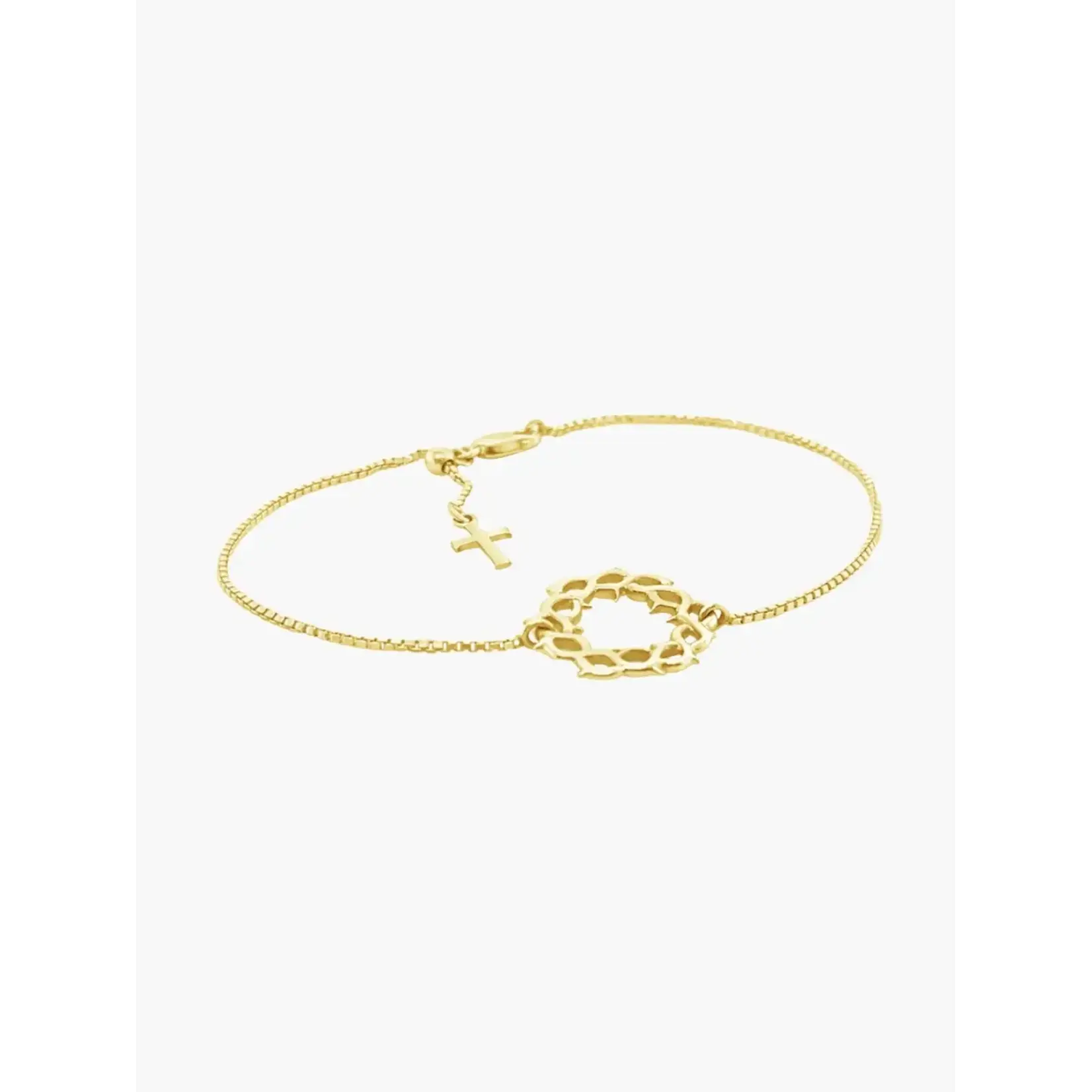Rizen Crown of Thorns Bracelet-Gold-7.5