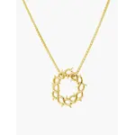 Rizen Crown of Thorns Necklace-Gold
