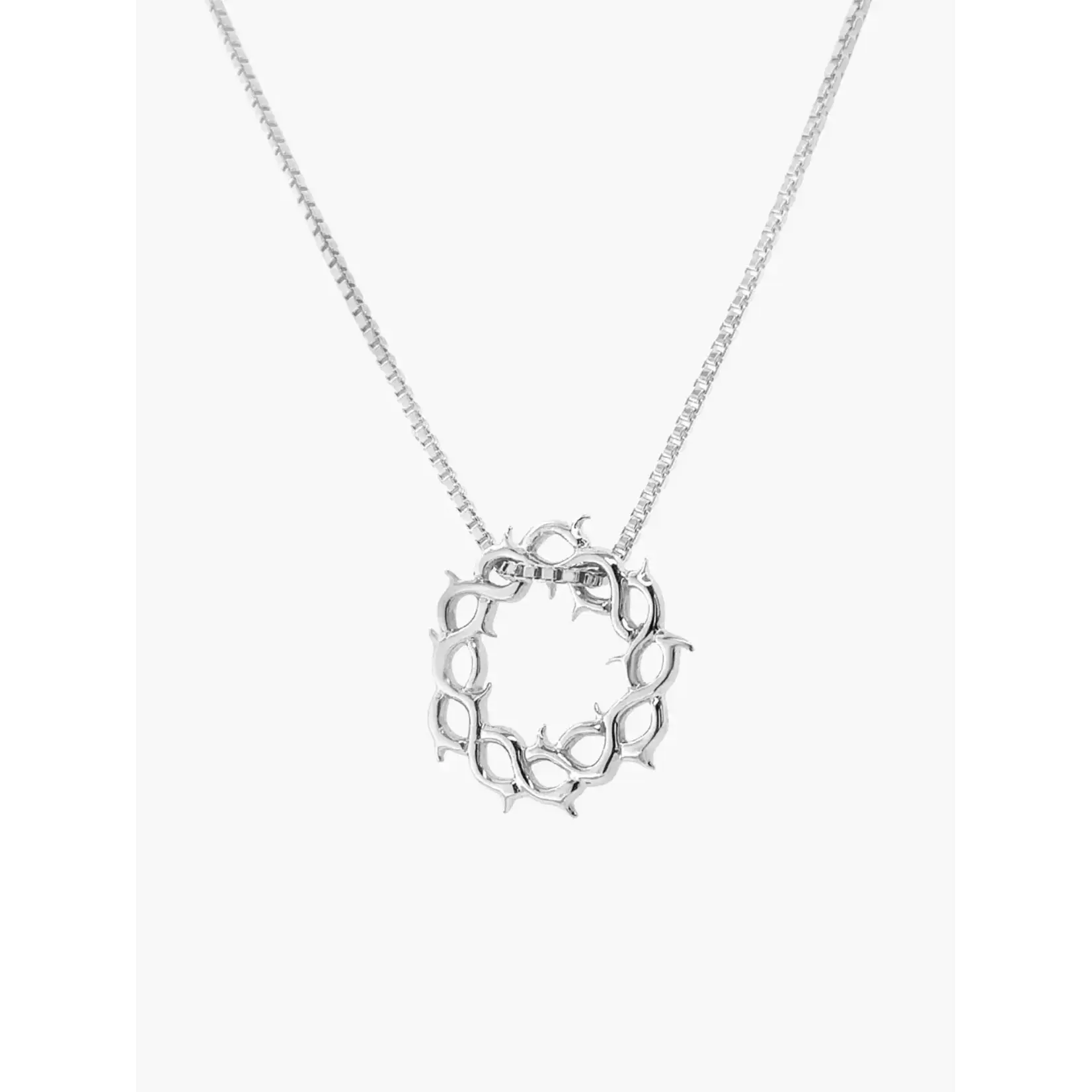 Rizen Crown of Thorns Necklace-Sterling Silver
