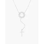 Rizen Crown of Thorns Y Necklace-Sterling Sliver