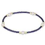 enewton Design GAMEDAY HOPE PURPOSE PEARL BRACELET - NAVY