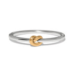 Brighton Interlok Single Knot Hinged Bangle