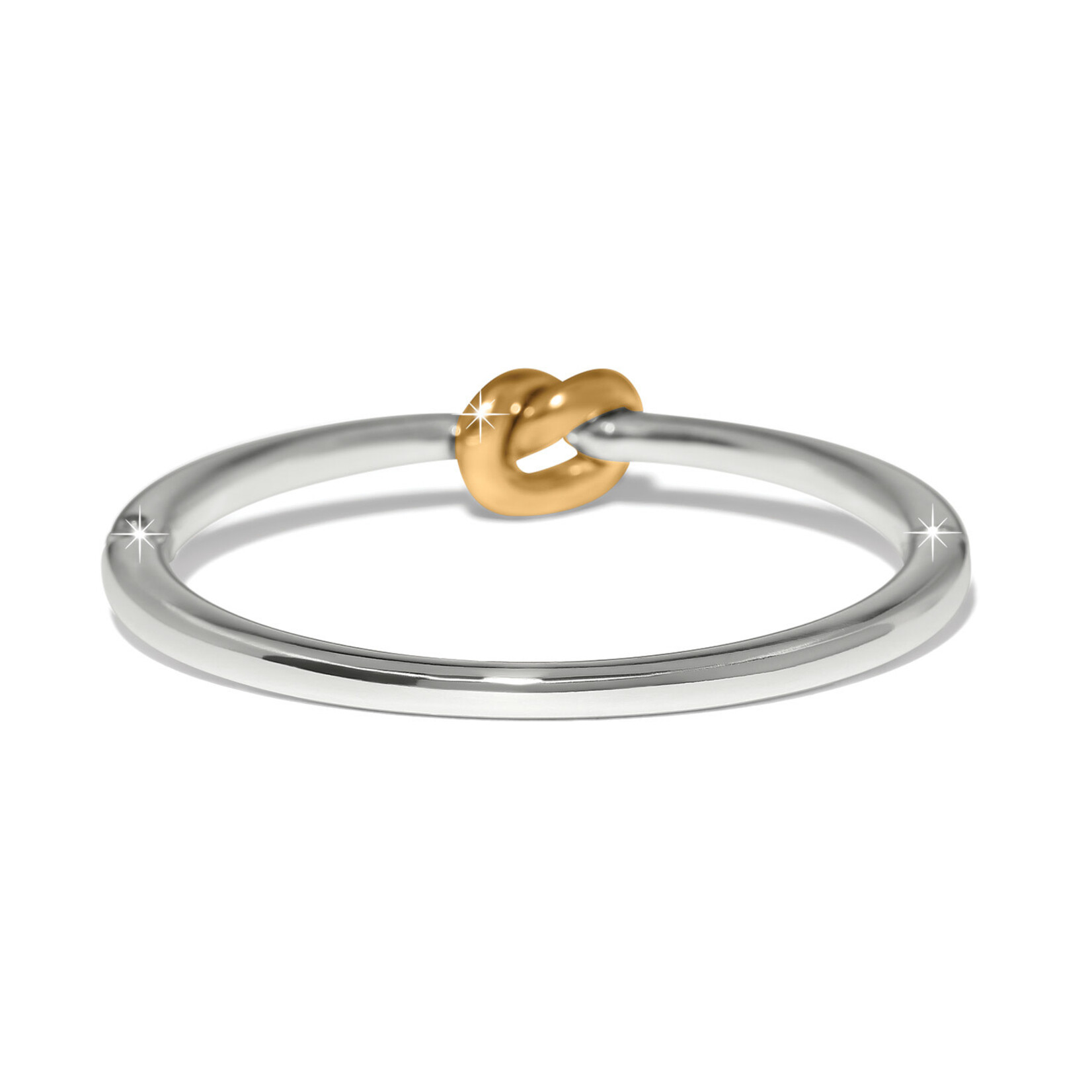Brighton Interlok Single Knot Hinged Bangle