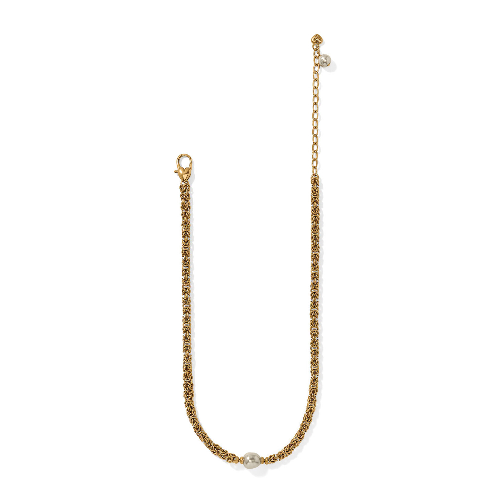 Brighton Trust Your Journey Pearl Chain Short Necklace