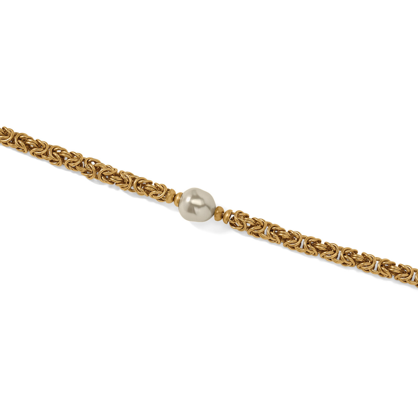 Brighton Trust Your Journey Pearl Chain Short Necklace