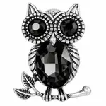 Artful Design Magnetic Brooches-003/BK Black Owl