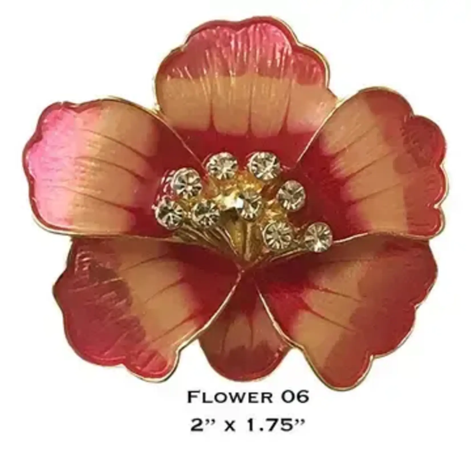 Magnetic Flower Brooches-Flower-06