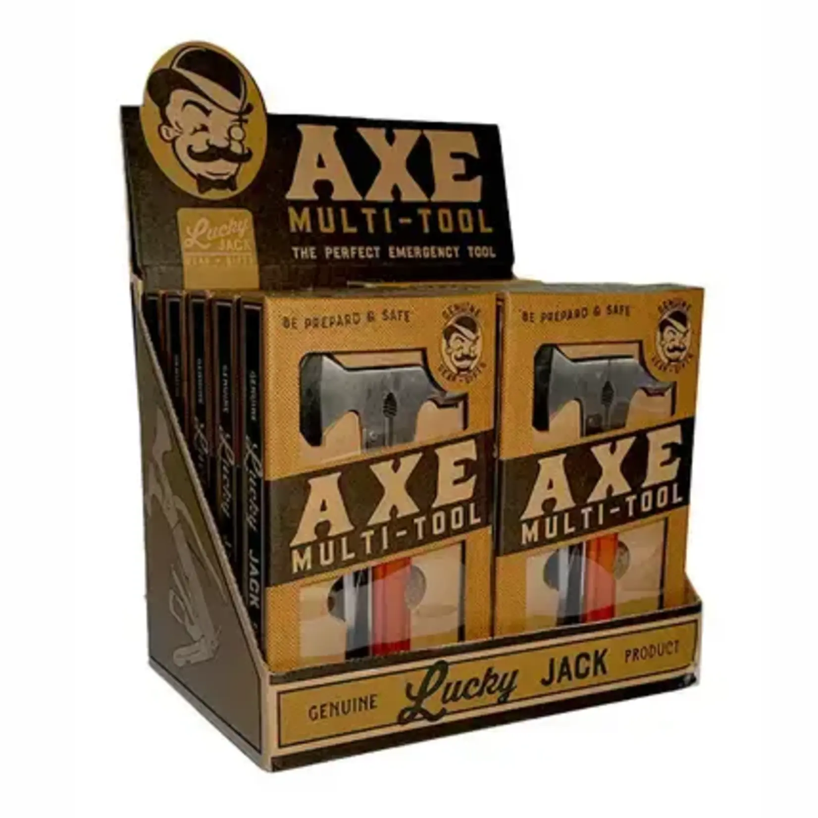 Lucky Jack Axe Multi-Tool – 15-in-1 Survival Tool