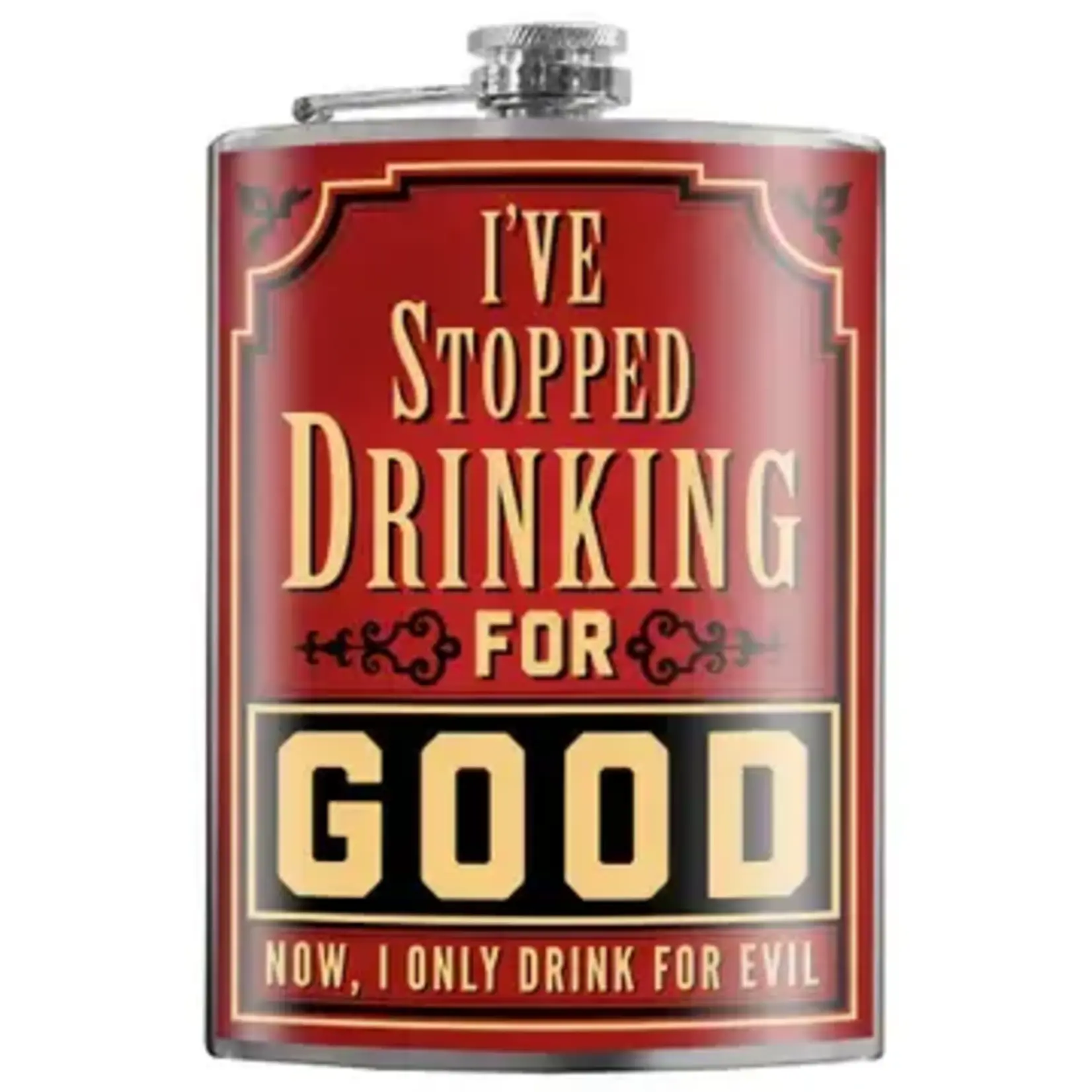 Lucky Jack Flask - I've Stopped Drinking For Good...
