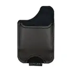 Zootility Magnetic Phone Leather Wallet- Black/Black