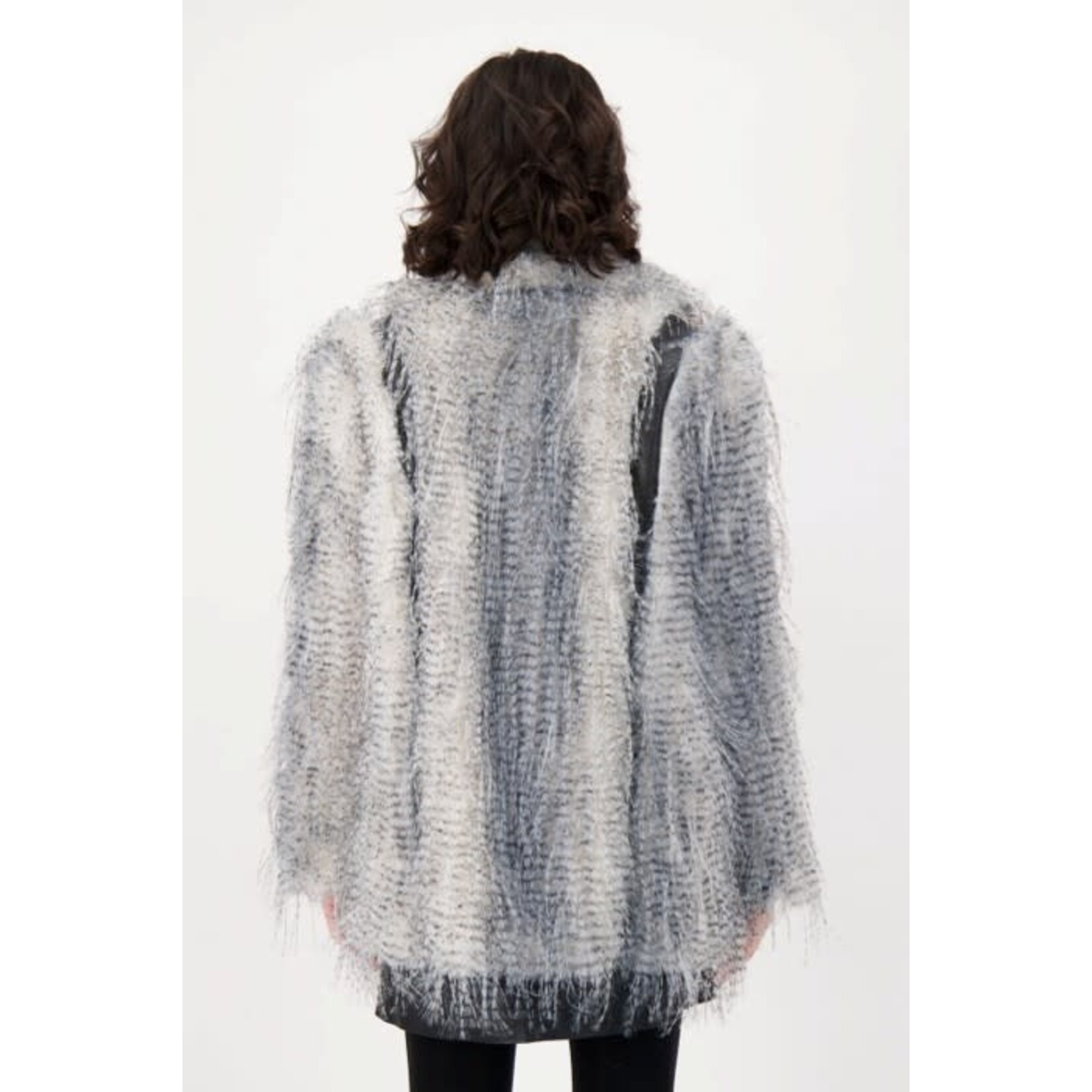 Eyelash Jacket With Pu Inserts