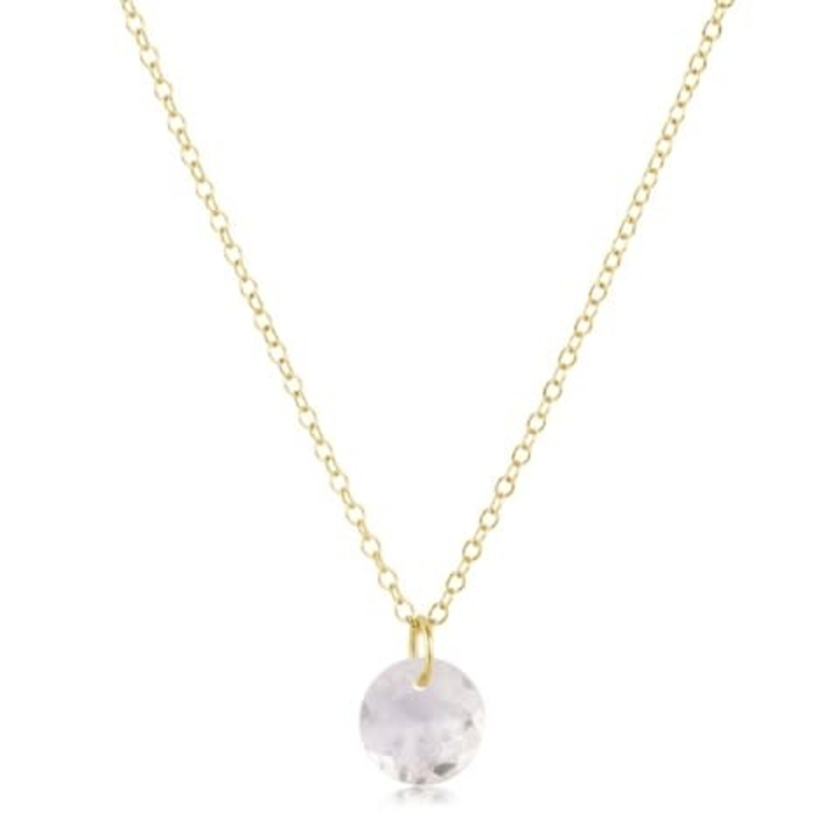 enewton Design 16" NECKLACE GOLD - REFLECTION SMALL CHARM - 04
