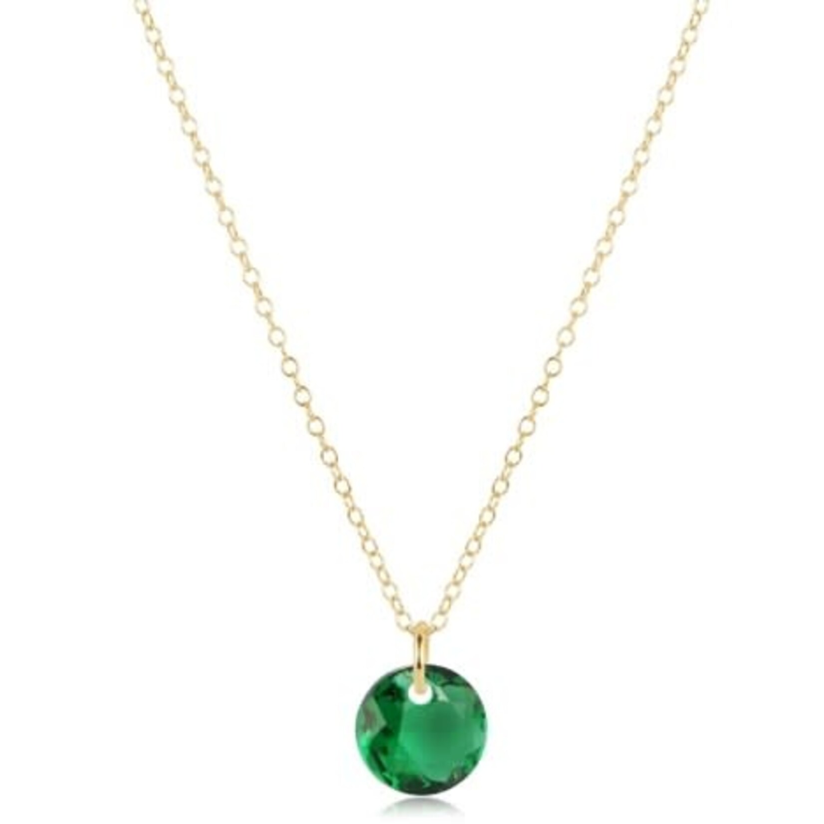enewton Design 16" NECKLACE GOLD - REFLECTION SMALL CHARM - 05