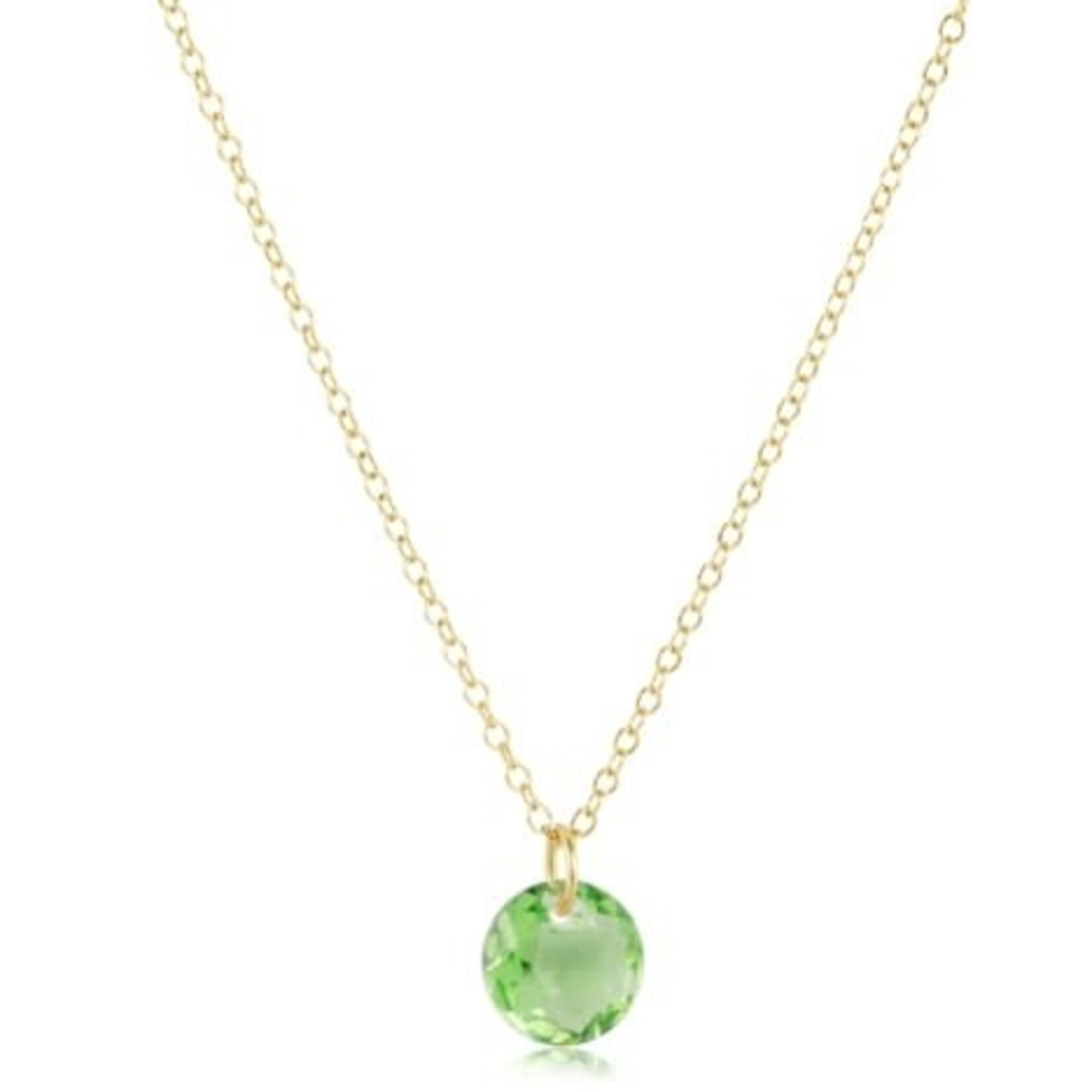 enewton Design 16" NECKLACE GOLD - REFLECTION SMALL CHARM - 08