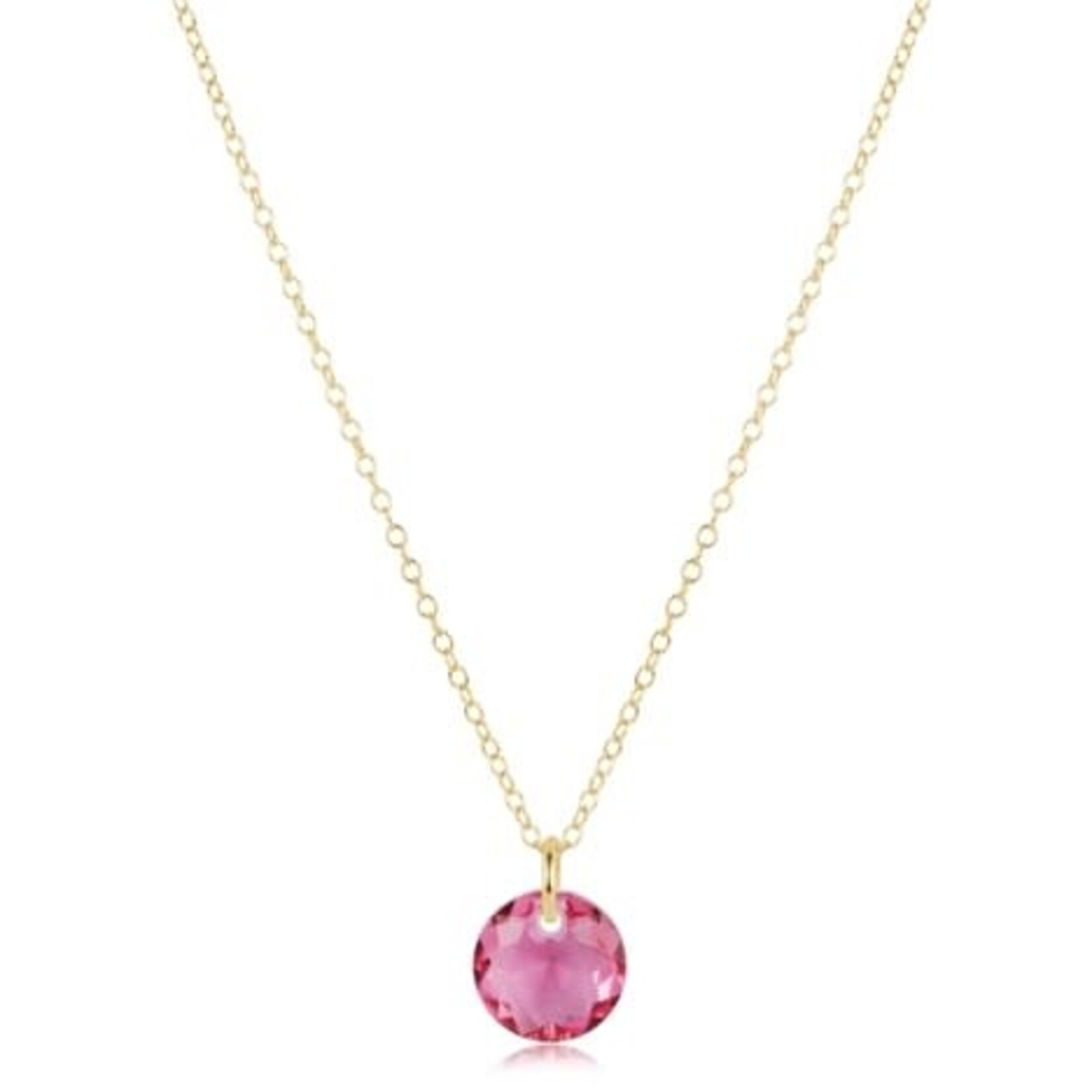 enewton Design 16" NECKLACE GOLD - REFLECTION SMALL CHARM - 10