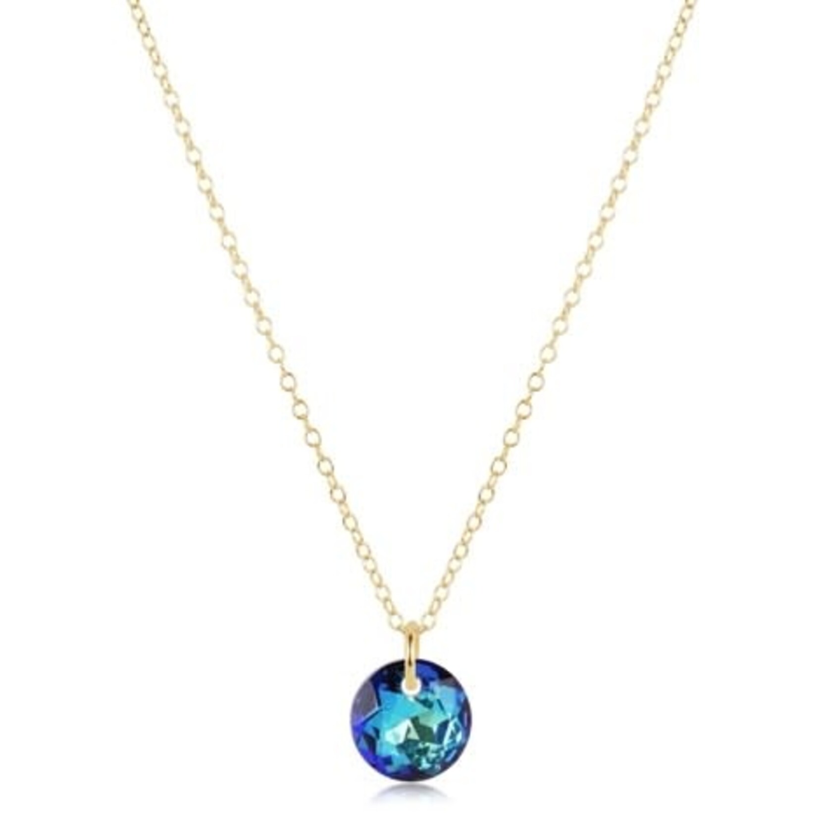 enewton Design 16" NECKLACE GOLD - REFLECTION SMALL CHARM - 12